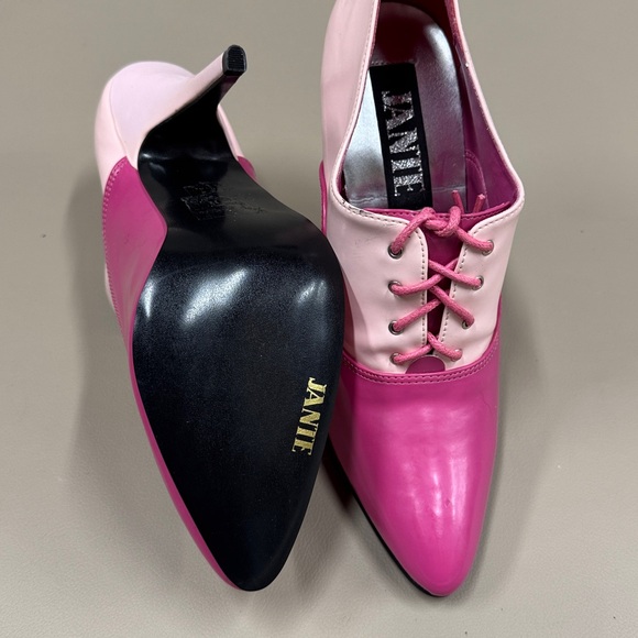 Sexy Stylish Pink Jante Lace-Up Heels - Picture 8 of 10